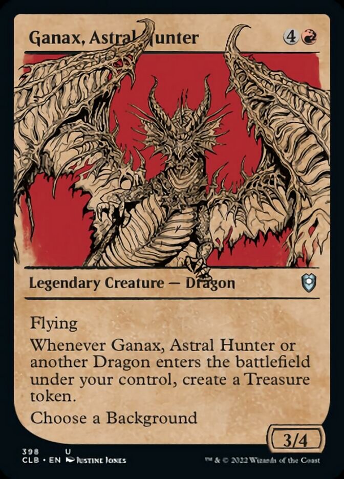 Ganax, Astral Hunter (Showcase) [Commander Legends: Battle for Baldur's Gate] | The Clever Kobold