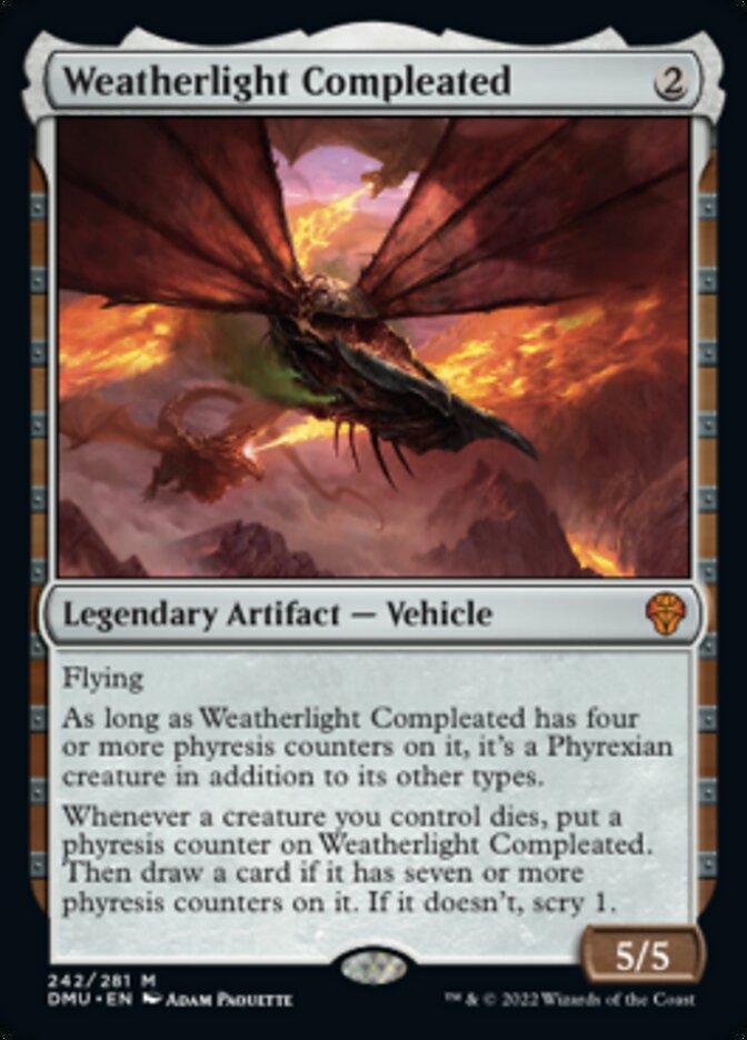 Weatherlight Compleated [Dominaria United] | The Clever Kobold