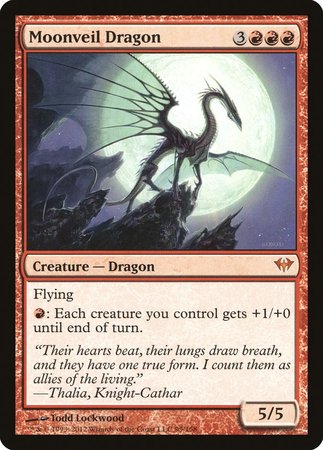 Moonveil Dragon [Dark Ascension] | The Clever Kobold