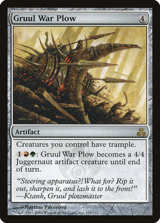 Gruul War Plow [Guildpact] | The Clever Kobold