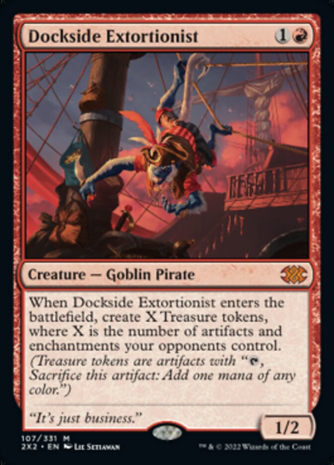 Dockside Extortionist [Double Masters 2022] | The Clever Kobold