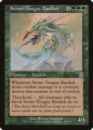 Stone-Tongue Basilisk [Odyssey] | The Clever Kobold