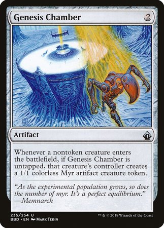 Genesis Chamber [Battlebond] | The Clever Kobold