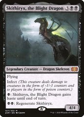 Skithiryx, the Blight Dragon [Double Masters] | The Clever Kobold