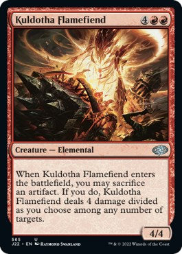 Kuldotha Flamefiend [Jumpstart 2022] | The Clever Kobold