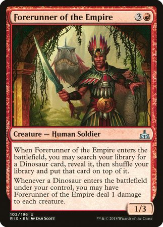 Forerunner of the Empire [Rivals of Ixalan] | The Clever Kobold