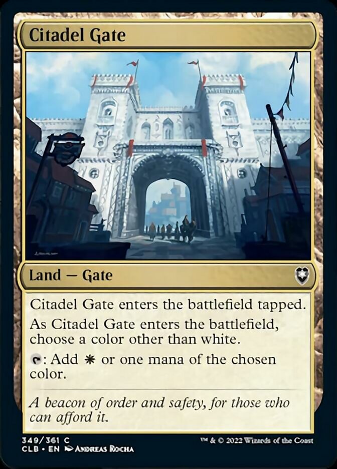 Citadel Gate [Commander Legends: Battle for Baldur's Gate] | The Clever Kobold