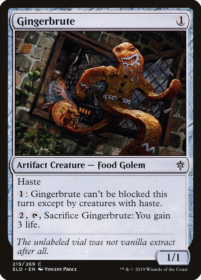 Gingerbrute [Throne of Eldraine] | The Clever Kobold