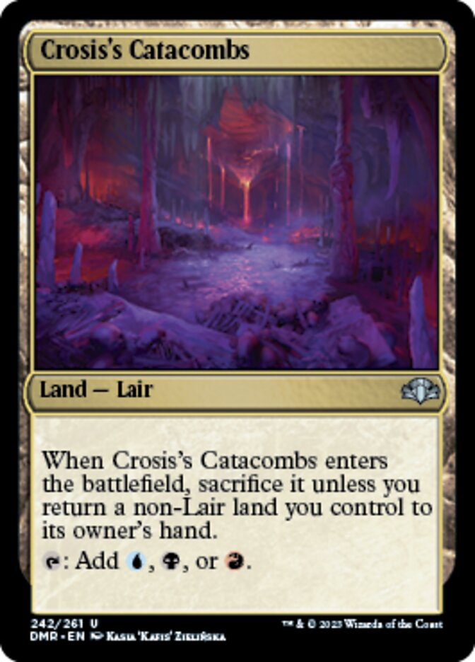 Crosis's Catacombs [Dominaria Remastered] | The Clever Kobold