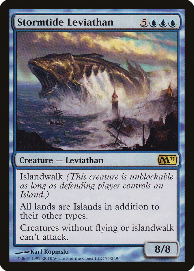 Stormtide Leviathan [Magic 2011] | The Clever Kobold