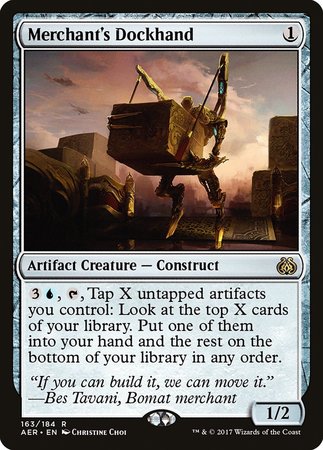 Merchant's Dockhand [Aether Revolt] | The Clever Kobold