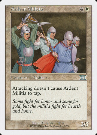 Ardent Militia [Classic Sixth Edition] | The Clever Kobold