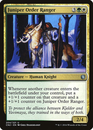 Juniper Order Ranger [Conspiracy: Take the Crown] | The Clever Kobold