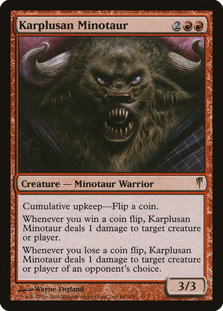 Karplusan Minotaur [Coldsnap] | The Clever Kobold