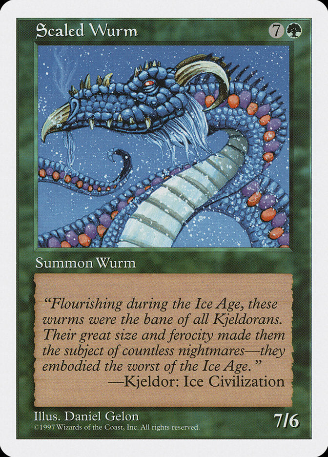 Scaled Wurm [Fifth Edition] | The Clever Kobold