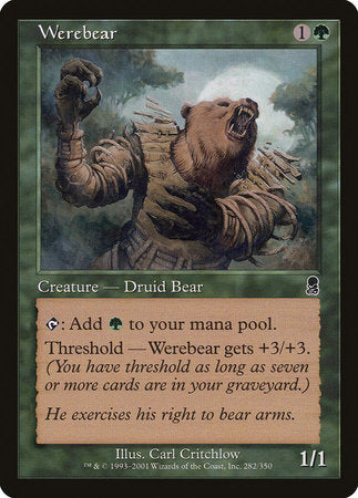 Werebear [Odyssey] | The Clever Kobold