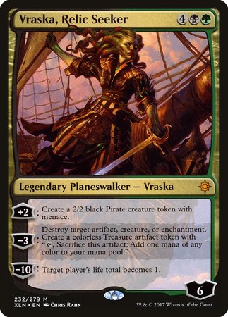 Vraska, Relic Seeker [Ixalan] | The Clever Kobold