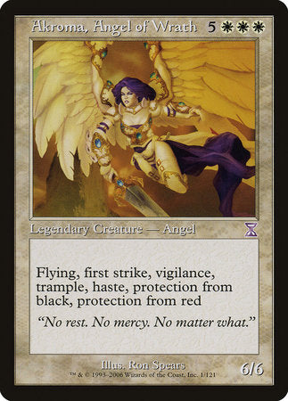 Akroma, Angel of Wrath [Time Spiral Timeshifted] | The Clever Kobold