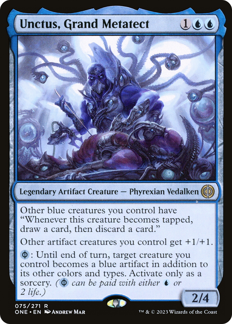 Unctus, Grand Metatect [Phyrexia: All Will Be One] | The Clever Kobold