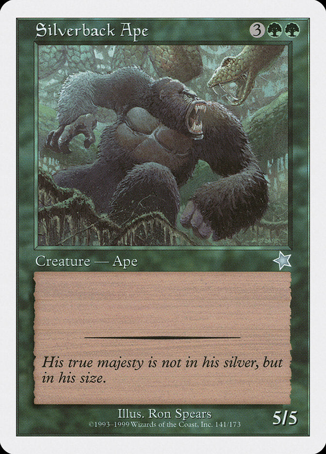 Silverback Ape [Starter 1999] | The Clever Kobold