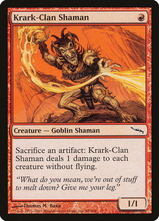 Krark-Clan Shaman [Mirrodin] | The Clever Kobold