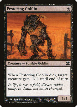 Festering Goblin [Modern Masters] | The Clever Kobold