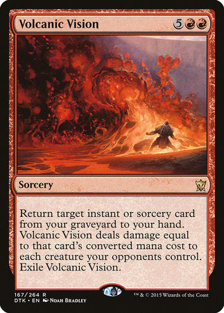 Volcanic Vision [Dragons of Tarkir] | The Clever Kobold