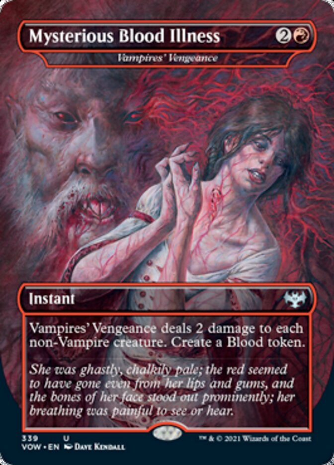 Vampires' Vengeance - Mysterious Blood Illness [Innistrad: Crimson Vow] | The Clever Kobold