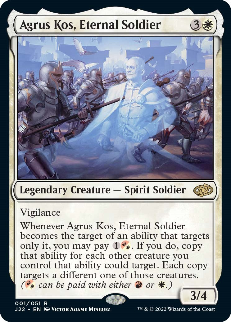 Agrus Kos, Eternal Soldier [Jumpstart 2022] | The Clever Kobold