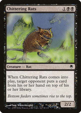 Chittering Rats [Darksteel] | The Clever Kobold