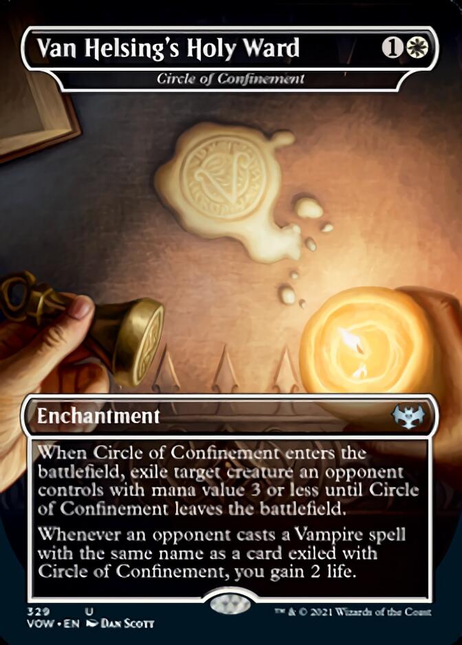 Circle of Confinement - Van Helsing's Holy Ward [Innistrad: Crimson Vow] | The Clever Kobold