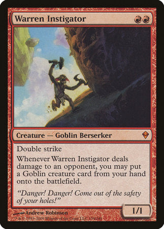 Warren Instigator [Zendikar] | The Clever Kobold