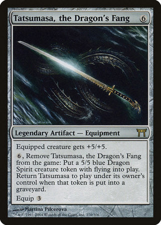 Tatsumasa, the Dragon's Fang [Champions of Kamigawa] | The Clever Kobold