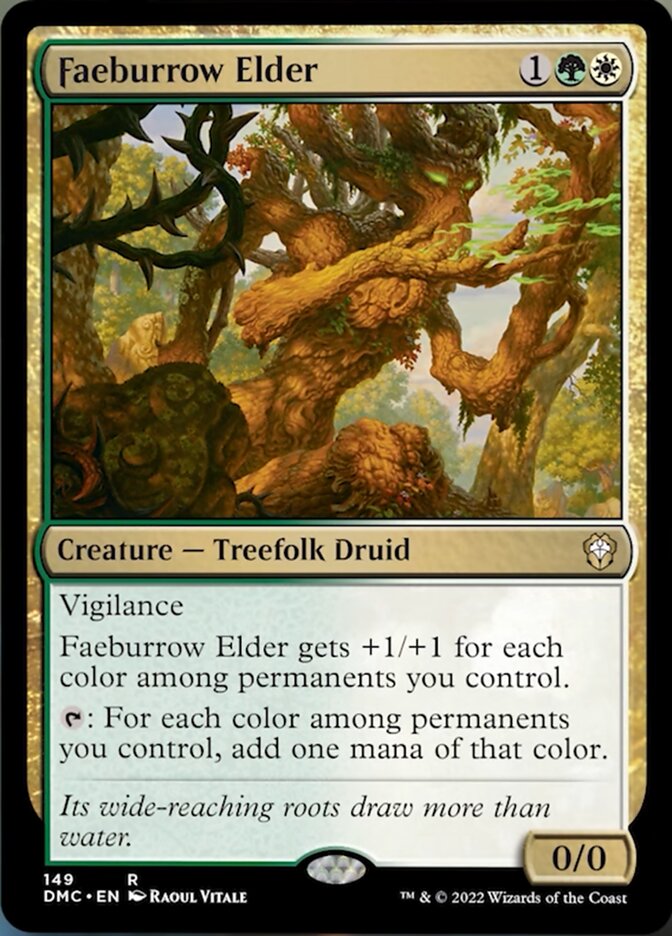 Faeburrow Elder [Dominaria United Commander] | The Clever Kobold