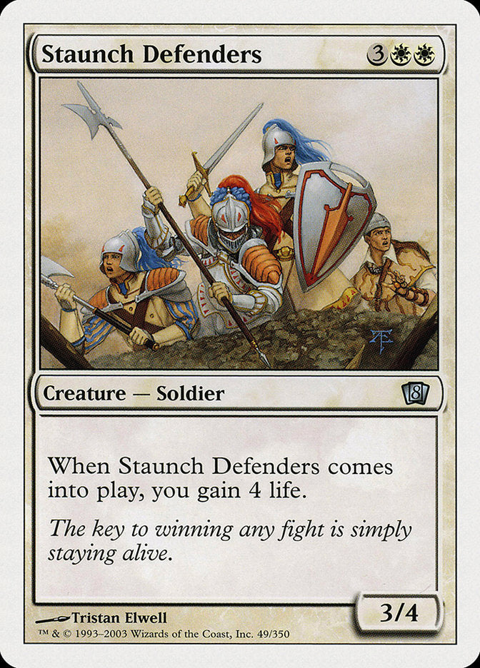 Staunch Defenders [Eighth Edition] | The Clever Kobold