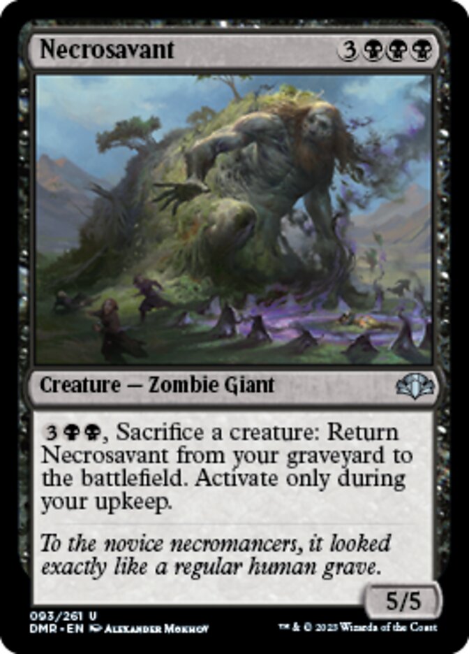 Necrosavant [Dominaria Remastered] | The Clever Kobold