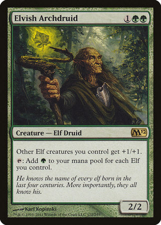 Elvish Archdruid [Magic 2012] | The Clever Kobold