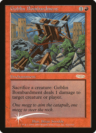 Goblin Bombardment [Friday Night Magic 2003] | The Clever Kobold