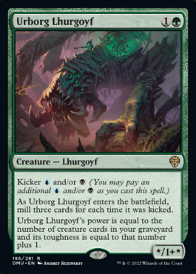 Urborg Lhurgoyf [Dominaria United] | The Clever Kobold