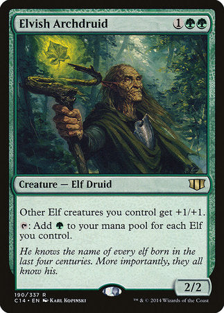 Elvish Archdruid [Commander 2014] | The Clever Kobold