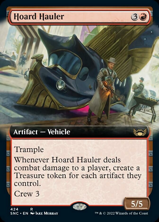 Hoard Hauler (Extended Art) [Streets of New Capenna] | The Clever Kobold