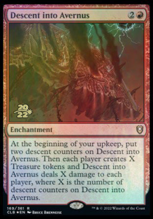 Descent into Avernus [Commander Legends: Battle for Baldur's Gate Prerelease Promos] | The Clever Kobold