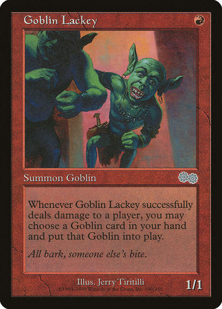 Goblin Lackey [Urza's Saga] | The Clever Kobold