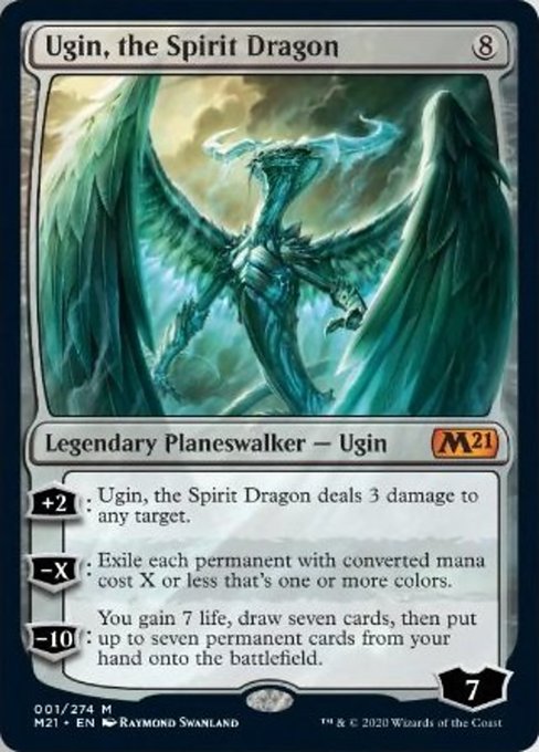 Ugin, the Spirit Dragon [Core Set 2021] | The Clever Kobold