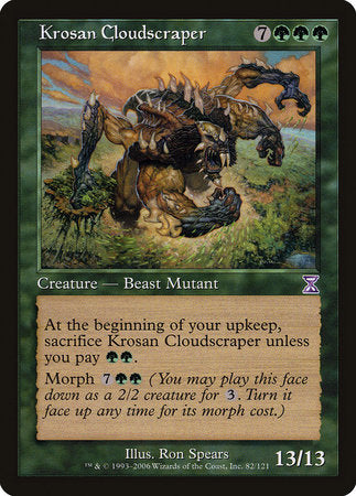 Krosan Cloudscraper [Time Spiral Timeshifted] | The Clever Kobold