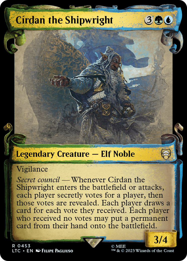 Cirdan the Shipwright [The Lord of the Rings: Tales of Middle-Earth Commander Showcase Scrolls] | The Clever Kobold