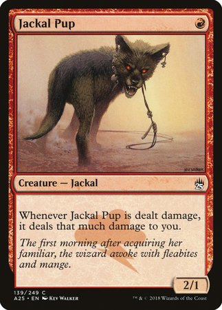 Jackal Pup [Masters 25] | The Clever Kobold