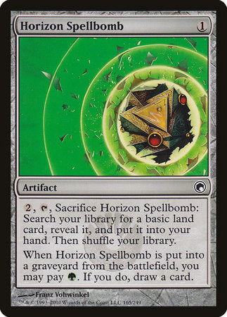 Horizon Spellbomb [Scars of Mirrodin] | The Clever Kobold