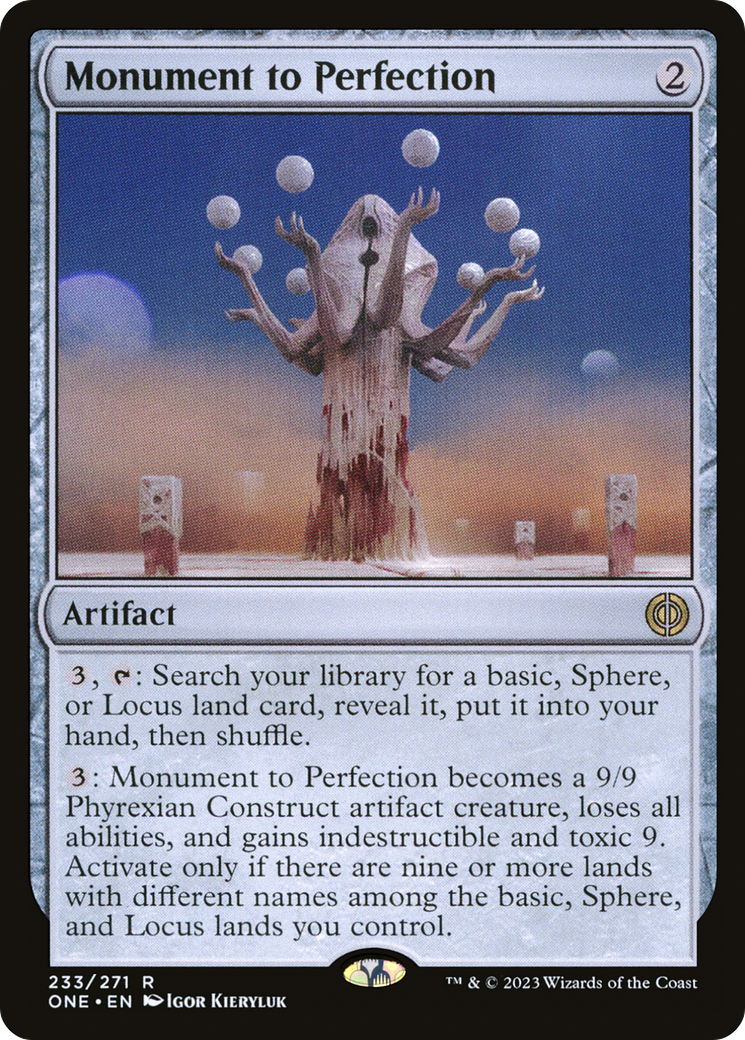 Monument to Perfection [Phyrexia: All Will Be One] | The Clever Kobold