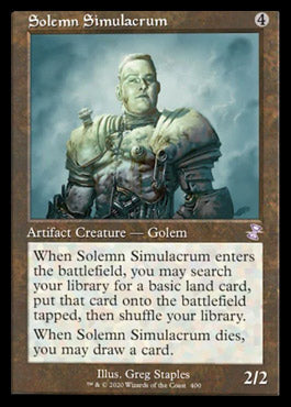 Solemn Simulacrum (Timeshifted) [Time Spiral Remastered] | The Clever Kobold